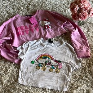 2 top Hello Kitty x Shein